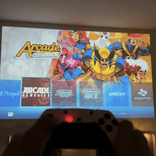 Retro Gaming Projector